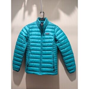 Patagonia Women's Blue Down Sweater Medium Jacket